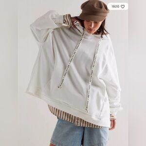 We The Free White Hoodie